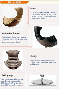 Fauteuil inclinable à dossier haut Fjords Lobster Design Accent Lobster Chair par Lund et Paarmann - Product Image 5