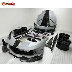 ชุดแต่งคาร์บอนไฟเบอร์แบบฟอร์จบางส่วน สำหรับ <span class=keywords><strong>Ferrari</strong></span> 812 Superfast GTS พร้อมสปอยเลอร์ฝากระโปรงหน้า - Product Image 4