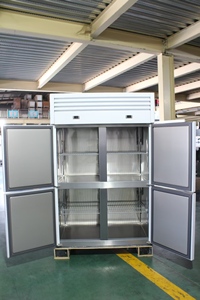 <span class=keywords><strong>Réfrigérateur</strong></span> commercial en acier inoxydable avec ventilateur et fonction de dégivrage automatique, congélateur vertical - Product Image 3