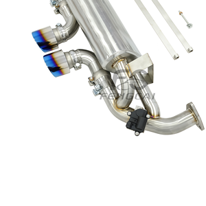 Valvetronic Auspuffanlage für Porsche 911.1 991.1 Carrera S 3.4L 3.6L Upgrade <span class=keywords><strong>GT3</strong></span>-Stil Mittelauslass Stoßstangen-Catback-System 100% Passgenauigkeit - Product Image 4