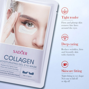 SADOER All-English Collagen Gel Masque pour les yeux Hydratant et Amélioration des cernes Fournitures de santé pour les yeux - Product Image 4