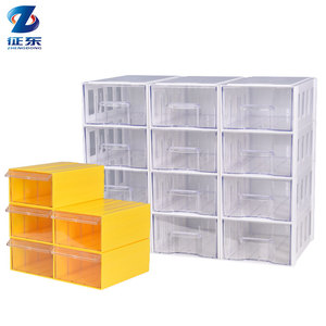 Stackable Storage <strong>Drawer</strong> <strong>Units</strong> Small <strong>Plastic</strong> Box Clear Organizer <strong>Drawer</strong> Storage Organizer Box - Product Image 1