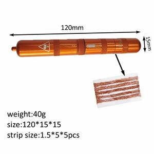 <span class=keywords><strong>Kit</strong></span> de reparación de neumáticos sin cámara para bicicleta, herramienta de reparación de <span class=keywords><strong>pinchazos</strong></span> o planos para neumáticos de bicicleta de montaña y carretera - Product Image 2