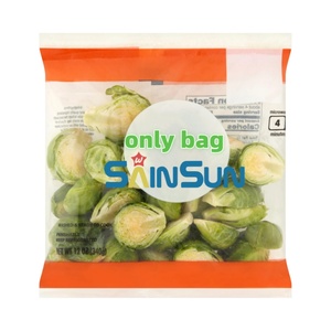 Food Grade Plastic <b>Vegetable</b> Packaging Bags LDPE Printed Fresh Cabbage Frozen Bags Plastic Noodles Bags - Product Image 2