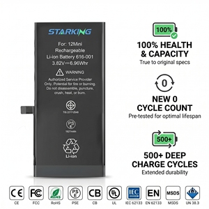 Batería <span class=keywords><strong>Original</strong></span> de Alta Capacidad a <span class=keywords><strong>Precio</strong></span> de Fábrica <span class=keywords><strong>para</strong></span> <span class=keywords><strong>iPhone</strong></span> <span class=keywords><strong>X</strong></span>, XS, XR, 11, 12, 12 Mini, 13 Pro Max, 14, 15, 16, Servicio OEM y ODM - Product Image 1