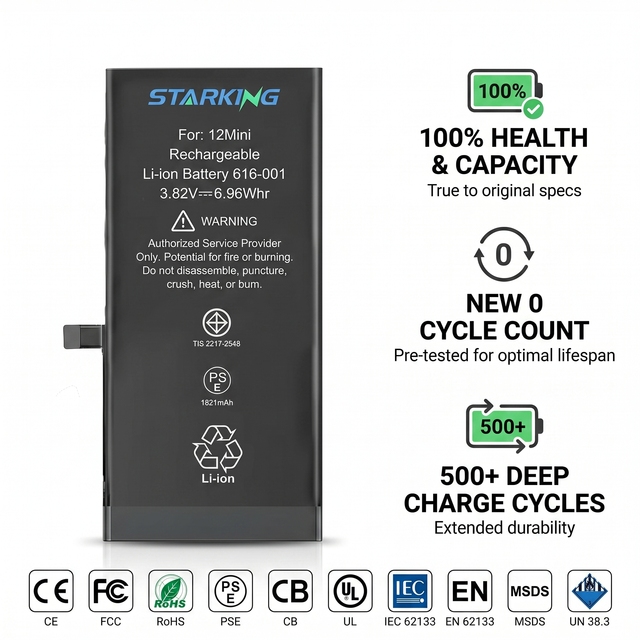 Factory Price High Capacity Batterie Original for iPhone X XS XR 11 12 12Mini 13 Pro Max 14 15 16 High Capacity OEM ODM Service