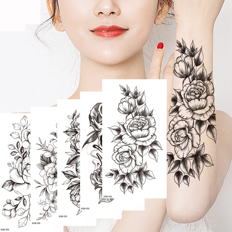 3D летние стикер татуировки 2022-арта, водостойкая личность стикер татуировки для мужчин и женщин на половину руки ОРЕЛ Временные татуировки-наклейки