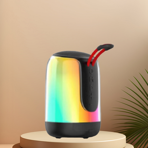 Altavoz Bluetooth inalámbrico estéreo de graves en auge para interiores con luz de pantalla completa colorida portátil superventas - Product Image 3