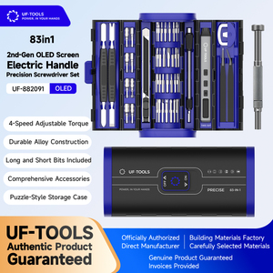 Promotion UFTOOLS Mini tournevis électrique multifonction 83 en 1 magnétique à batterie lithium-ion, kit de tournevis DIY - Product Image 2