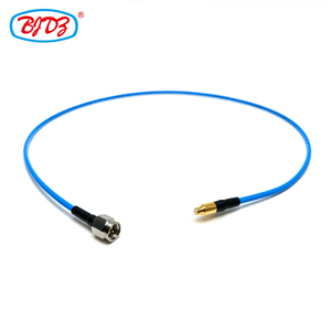 Câble d'extension coaxial RF pigtail SMA mâle vers SMP femelle 086 RG141 RG142 RG405 .141" SS402 SS405 Tflex405 - Product Image 2
