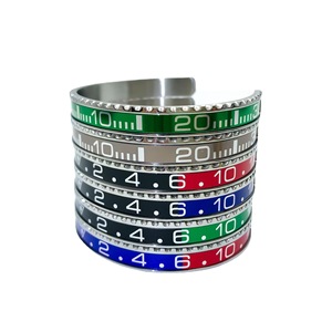 Orologi Jettda, Cinturino per Orologio Subacqueo, Bracciale con Quadrante Tachimetro, Ghiera in Acciaio - Product Image 1