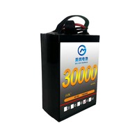Batterie de drone MG à grande capacité de charge, décollage vertical, aile fixe, lutte contre les incendies, 30000mah 10c 47.4v 12s