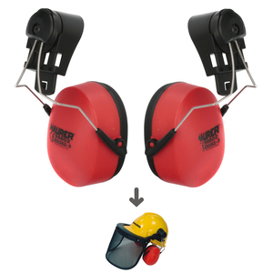 Protezione Acustica Sostitutiva per Casco con Visiera, Schermo Facciale a Rete e Protezione Acustica Maurer Modello 99790 - Product Image 1
