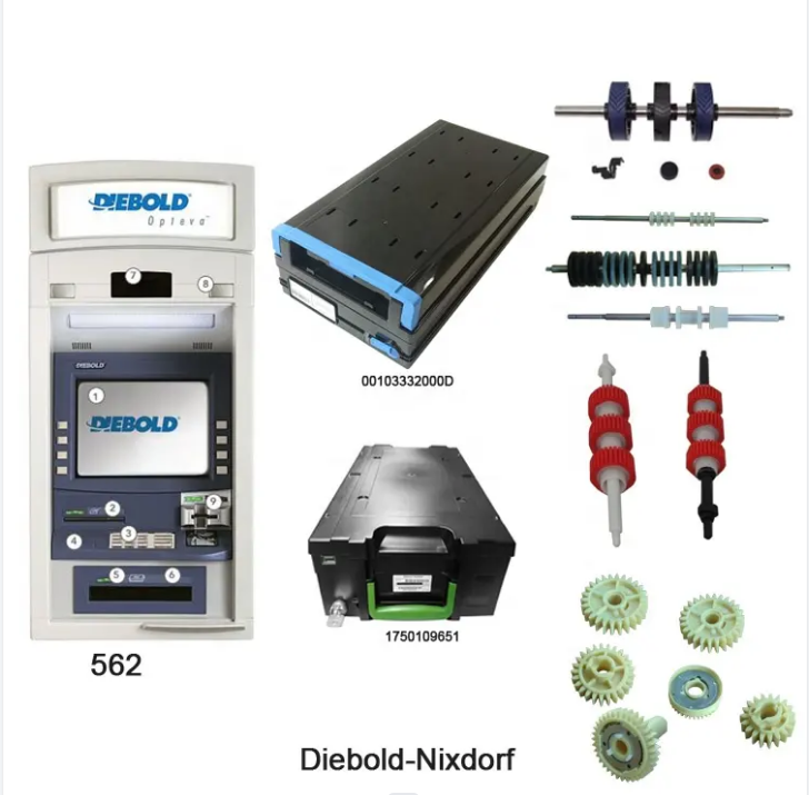 DN Diebold Nixdorf Opteva 562 ATM Machine Parts - in Stock