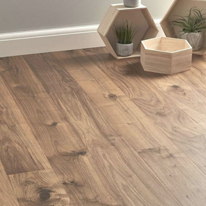 Parquet en bois d'ingénierie Tropical REACH multicouche en chêne gaufré, grade ABCD, système T&G, 15 mm, finition huilée, résistant à la lessive - Product Image 2
