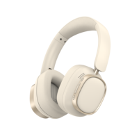 Headphone Nirkabel Peredam Kebisingan Aktif (ANC) Headphone Gaya Retro Nirkabel
