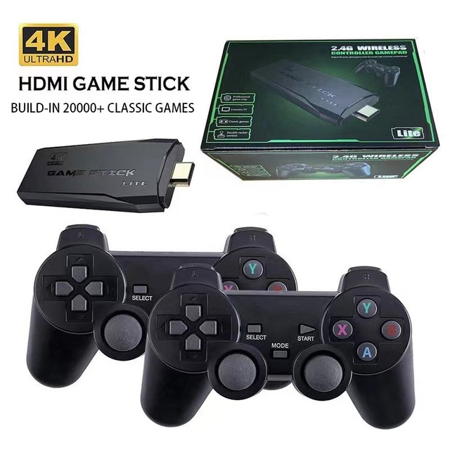 High Performance Game Console HDML Interface 4K HD Output Built-in 20000 Games Plug and Play M8 Game Console