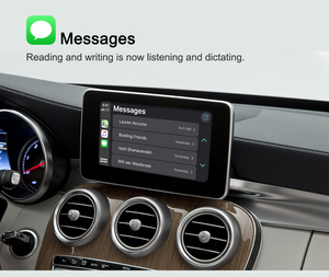 ตัวถอดรหัส Wireless Carplay รุ่นใหม่ ปี 2024 สำหรับ Benz-4.5-System อัพเกรดรถยนต์เดิม/หน้าจอโทรศัพท์มือถือ/Android Auto/YouTube - Product Image 3