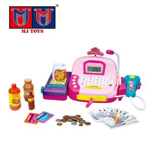 Juego de Juguetes de Rol para Niños en Edad Preescolar, Popular en 2022, Juego de Imitación para Niños y Niñas, <span class=keywords><strong>Caja</strong></span> <span class=keywords><strong>Registradora</strong></span> con Escáner y Calculadora - Product Image 6