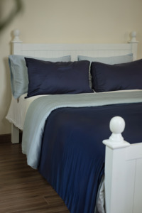Bedding Collection Prussian <b>Blue</b> <b>Duvet</b> case Modern <b>Duvet</b> <b>Cover</b> Anti-Allergy Smooth Cooling Custom <b>Size</b> <b>King</b> Queen Twin - Product Image 3