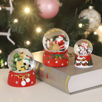 Boule de neige personnalisée 45mm 80mm 100mm 120mm Souvenirs ornement de luxe cadeau d'anniversaire/boules à neige personnalisées/boule à neige