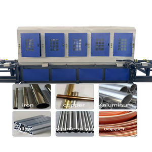 Hengyun 3-100mm Machine de polissage de miroir de tuyau en acier inoxydable Ligne de production de meulage de tube à 4 stations Roulement de vitesse de moteur 2 ans - Product Image 4