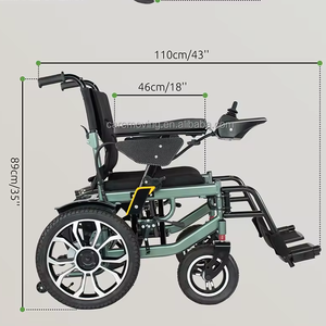 Ultima sedia a rotelle elettrica 2024 la compagnia aerea ha approvato la sedia elettrica per disabili motorizzata su tutti i terreni - Product Image 2