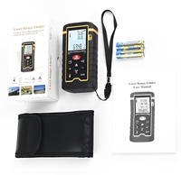 HTI Personnalisé 40m 100m Outil De Mesure Numérique Télémètres Bande Laser Distance Mètre, Télémètre