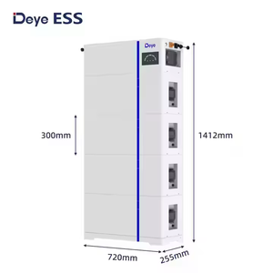 แบตเตอรี่สำรองพลังงานสำหรับบ้านแบบเรียงซ้อนได้ deye AI-W5.1-B BMS 51.2V 100AH ความจุ 5kwh 10kwh 20kwh 30kwh LiFePo4 สำหรับระบบโซลาร์เซลล์บ้าน - Product Image 4
