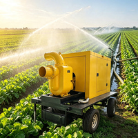 Pompe à eau diesel spéciale pour l'irrigation agricole, pompes à eau pour l'irrigation goutte à goutte, pompe à flux mixte