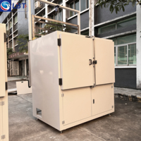 Four de séchage industriel à double porte à circulation d'air chaud pour le durcissement des pièces en plastique et de l'hardware