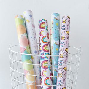 Wholesale High Quality Coated Silicone Virgin Birthday <b>Wrapping</b> <b>Paper</b> Rolls <b>Kids</b> Day Collection Packaging Uperior Craftsmanship - Product Image 2