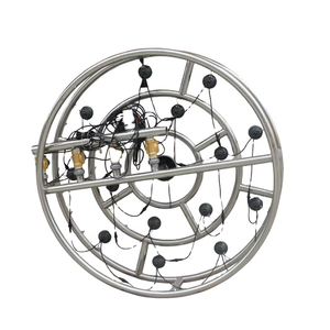 Ensemble de fontaine de jardin en acier inoxydable personnalisé de haute qualité belle couronne d'eau vente du fabricant bon effet - Product Image 6