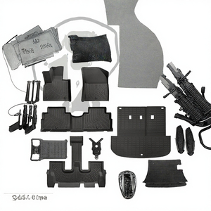 Coolcars <span class=keywords><strong>2022</strong></span>+ Tapis de sol de voiture toutes saisons en TPE imperméable et écologique, <span class=keywords><strong>nouveauté</strong></span>, 3 mm d'épaisseur, ensemble complet de 4 pièces pour Civic 11e génération - Product Image 2