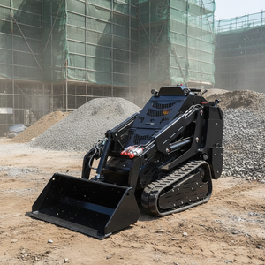 कुबोटा इंजन 1.78 टन भारी शुल्क स्किड स्टीड क्रॉलर लोडर Hqs1000 एपा टियर 4 यूरो 5 अनुपालन 1 वर्ष की वारंटी - Product Image 1