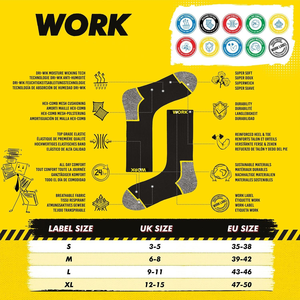 Calzini da Lavoro Personalizzati Spessi e Resistenti per Uomo e <span class=keywords><strong>Donna</strong></span>, <span class=keywords><strong>Termici</strong></span> per Escursionismo e Viaggi - Product Image 4
