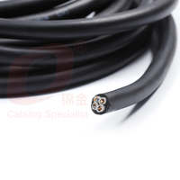 Câble Ethernet LAN robuste à 4 conducteurs avec gaine en PVC Cat5e Cat6 Câbles de communication