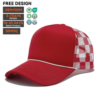 Gorra de Béisbol de Sarga de Algodón con Logotipo Personalizado, 6 Paneles, Bordada, Ajustable, para Deportes Casuales al Aire Libre, para Hombre