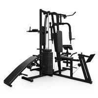 S & H vente en gros quatre stations de gymnastique à domicile équipement de Fitness de force multifonctionnel pour l'entraînement et l'exercice