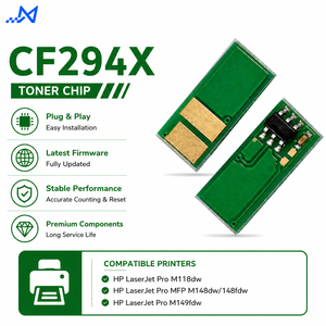Chip de Reinicio de Tóner <span class=keywords><strong>CF294X</strong></span> para Impresoras HP LaserJet Pro M118dw MFP M148dw M148fdw M149fdw, Chip de Repuesto para Cartucho de Impresora - Product Image 1