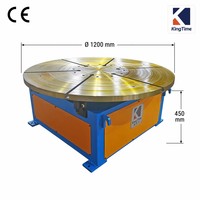 Mesa Giratoria para Soldadura New Era XSD001, Posicionador de Soldadura de Tuberías, Plataforma Giratoria Totalmente Automática con Capacidad de Carga de 1000 kg