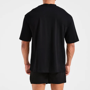 เสื้อยืดโอเวอร์ไซส์สไตล์วินเทจสำหรับผู้ชาย พิมพ์โลโก้ได้ ผ้าฝ้ายพรีเมียม 100% เนื้อนุ่ม น้ำหนักเบา เป็นมิตรกับสิ่งแวดล้อม มีจำหน่าย - Product Image 5