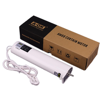 Moteur d'ouverture de rideau électronique silencieux Tuya Zigbee AM68 en alliage d'aluminium à couple élevé avec commande vocale intelligente pour cuisine et salon