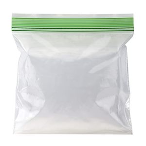 Sacs de produits de stockage des aliments Joint supérieur pour garder et contrôler l'humidité Pochette à fermeture éclair Sacs en plastique LDPE réutilisables pour légumes sandwich - Product Image 1