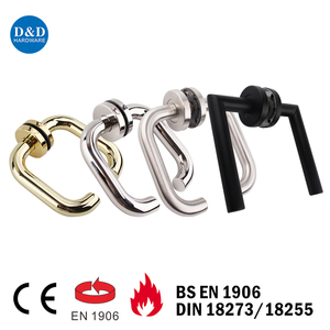 Hiện đại rắn thép không gỉ Lỗ mộng khóa bộ cửa xử lý đòn bẩy cho các tòa nhà văn phòng - Product Image 5