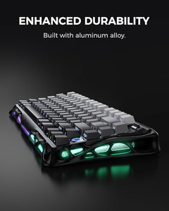 Computer Peripheral Devices K1 75% Wireless Mechanical Gaming Keyboard Linear Switches, RGB Backlit - Product Image 4