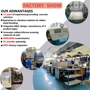 Tùy chỉnh cao su chân Pad OEM đệm cao su không trượt cao su cơ sở Pad chống sốc Nhà máy cung cấp cao su công nghiệp - Product Image 5