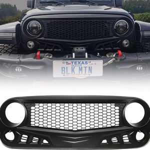 Pour Jeep Jk Wrangler 07-17 Modification de la calandre Gentleman Face avant Calandre Jk Wrangler - Product Image 1