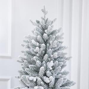 Snowy PE Mixed PVC Flocking Artificial Christmas <b>Tree</b> with Environmental Protection Material - Product Image 4