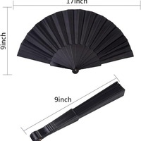 Festivals pour femmes de 23cm, accessoire de jouet modèle PS Love Style, éventails pliants colorés et personnalisés, éventails à main en plastique-a fabriqués